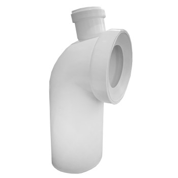 Alkūnė K. WC. d110 90 su atšaka d50 Alkūnė K. WC. d110 90 su atšaka d50