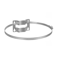 Laikiklis S. išsiplėtimo indo su suveržiama apkaba