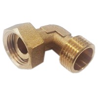 Jungtis F.Ž. 1/2x1/2 kampinė su veržle ir tarpine