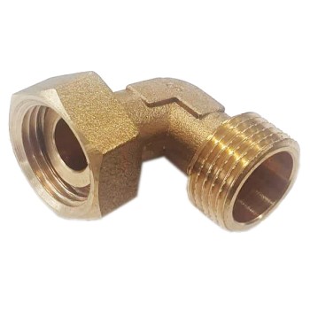 Jungtis F.Ž. 1/2x1/2 kampinė su veržle ir tarpine