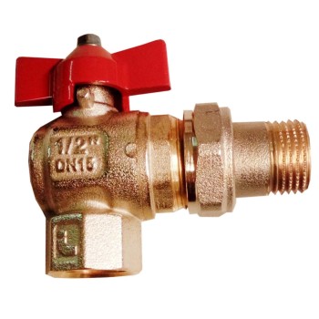 Kranas V.rut d15 su jungtimi kampinis Kranas V.rut d15 su jungtimi kampinis