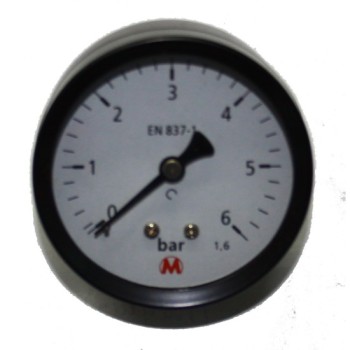 Manometras 6 bar. gulščias