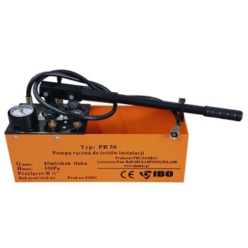 Siurblys S. rankinis PR-50 slėgio bandymams Siurblys S. rankinis PR-50 slėgio bandymams