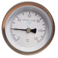 Termometras S. 1/2 d63 0-120C