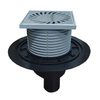 Trapas grindų, D50 apat. paj. NP grotelės