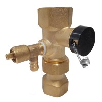 Ventilis išsiplėtimo indui 2x3/4 10 bar 120 C