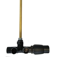 Vožtuvas V. termostatinis UNICO All CU kair. juodas