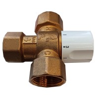 Vožtuvas V. termostatinis pamaišymo DN25 B65