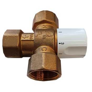 Vožtuvas V. termostatinis pamaišymo DN25 B65