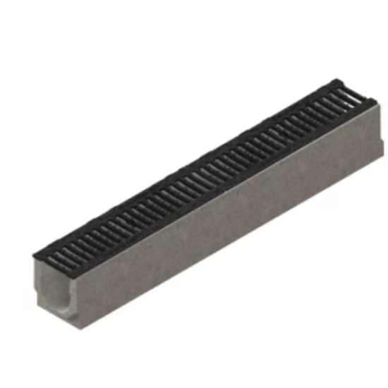 Kanalas K.LK beton. DN100ketaus grotelės C250klasė d110 atvamzdis