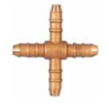 Sujungimas keturšakis žarnai d10 F.Ž. Sujungimas keturšakis žarnai d10 F.Ž.