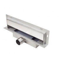 Komplektas S. dušo latako sien. W-Drain 800mm Inox