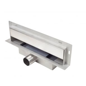 Komplektas S. dušo latako sien. W-Drain 800mm Inox