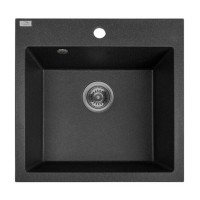 Plautuvė ALENA 49x49 juoda