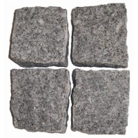 Granito trinkelės pilkos natūraliai skeltos