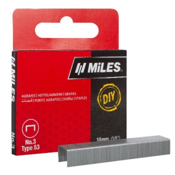 Kabės Miles 53/10 1000vnt Kabės Miles 53/10 1000vnt
