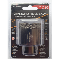 Karūna deimantinė DELAWAR M14 D50mm