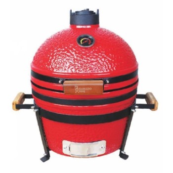 Kepsninė Kamado Mini E-16M BBQ Raudona Kepsninė Kamado Mini E-16M BBQ Raudona