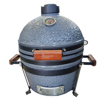 Kepsninė Kamado Mini E-16M BBQ Pilka Kepsninė Kamado Mini E-16M BBQ Pilka