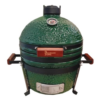 Kepsninė Kamado Mini E-16M BBQ Žalia Kepsninė Kamado Mini E-16M BBQ Žalia