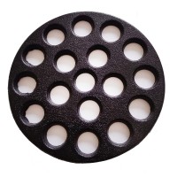Grill E-16 BBQ round with holes