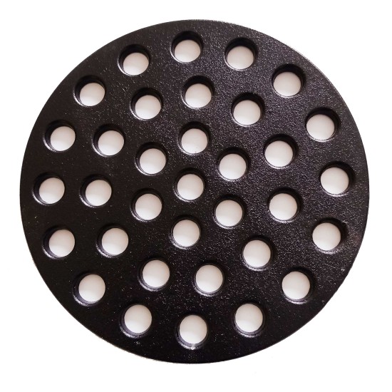 Grill E-18 BBQ round with holes