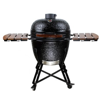 Kepsninė Kamado Grande E-23.5 BBQ Juoda Kepsninė Kamado Grande E-23.5 BBQ Juoda