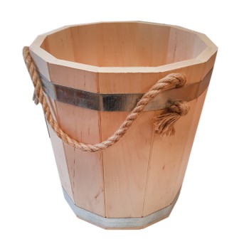 Wooden bucket 15L Wooden bucket 15L