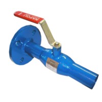 The flange with flange is boiled