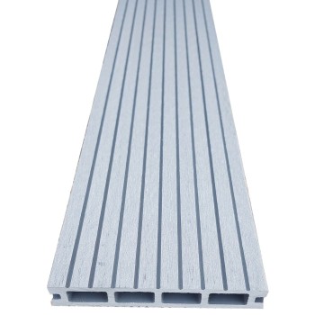 Kompozītmateriāla klāja dēlis pelēks1 150x25x2570 mm Kompozītmateriāla klāja dēlis pelēks1 150x25x2570 mm