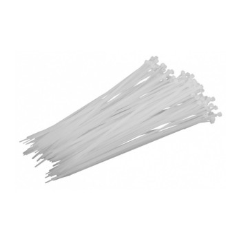 Плазменные зажимы. белый 2,5х200мм 100 шт. Proline