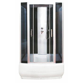 Massage shower room ATENA-45 black simple Massage shower room ATENA-45 black simple