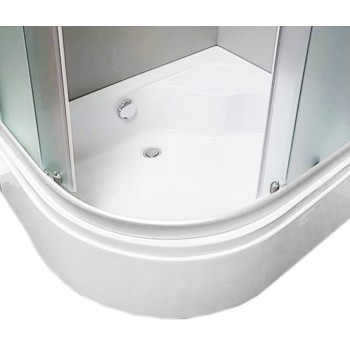 Tray for shower enclosure semi-deep 100x80 right Tray for shower enclosure semi-deep 100x80 right