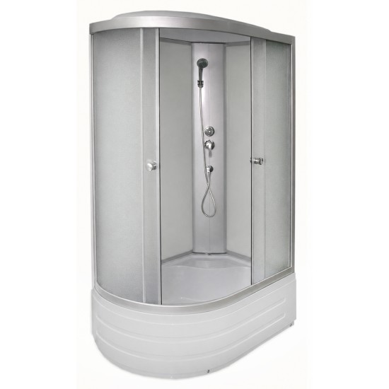 Dušo kabina R8106 dešinė fabric/white