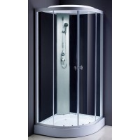 Shower cabin R8603 90x90 grey