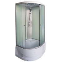 Shower cabin R8604 90x90 grey/black