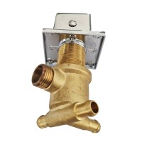 Water function selector for SO shower cabin with handle, 3-position with nozzles