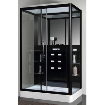 Masažinė dušo kabina SO127-3A kairė 90x120 Masažinė dušo kabina SO127-3A kairė 90x120