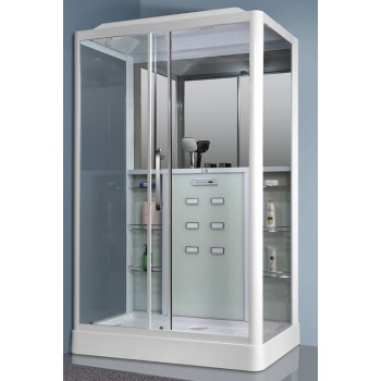 Masažinė dušo kabina SO127 kairė 90x120 Masažinė dušo kabina SO127 kairė 90x120