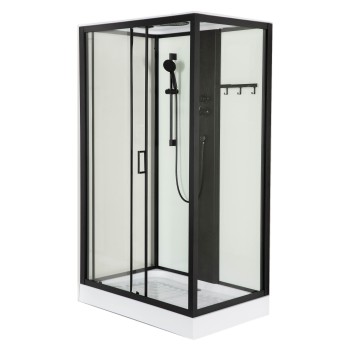Dušo kabina Galaxy K715 120x80 skaidri/white Dušo kabina Galaxy K715 120x80 skaidri/white