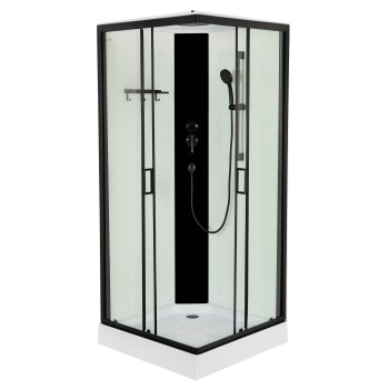 Dušo kabina Galaxy K982 80x80 skaidri/white