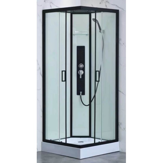 Shower cabin Verona R1617 80x80 transparent