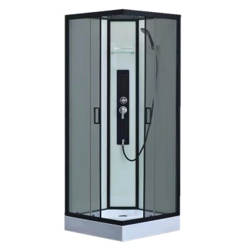 Shower cabin Verona R17 80x80 grey
