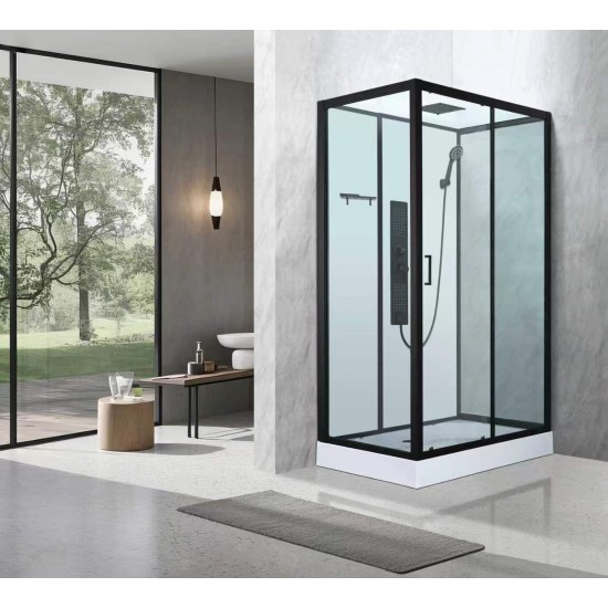 Shower cabin Verona R18 100x80 transparent