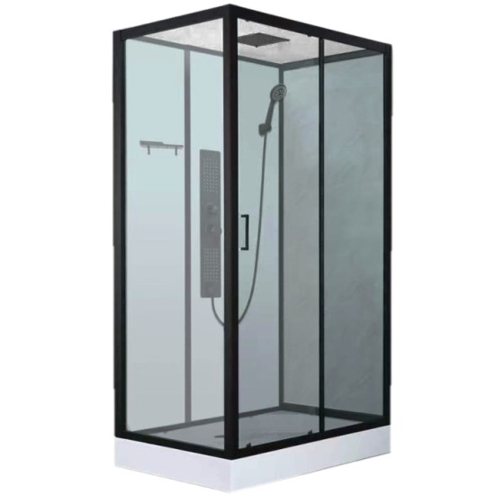 Shower cabin Verona R18 120x80 grey