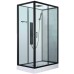 Shower cabin Verona R18 120x80 transparent