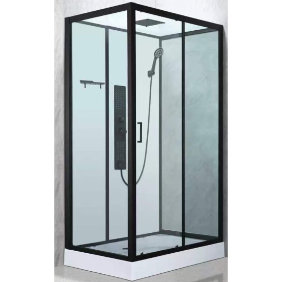 Shower cabin Verona R18 100x80 transparent