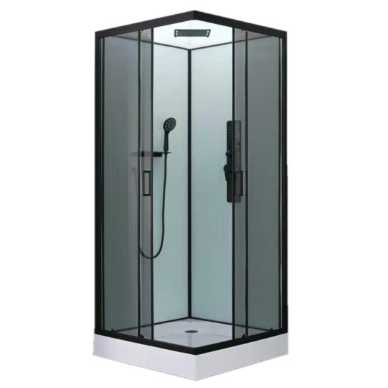 Shower cabin Verona R21 80x80 grey