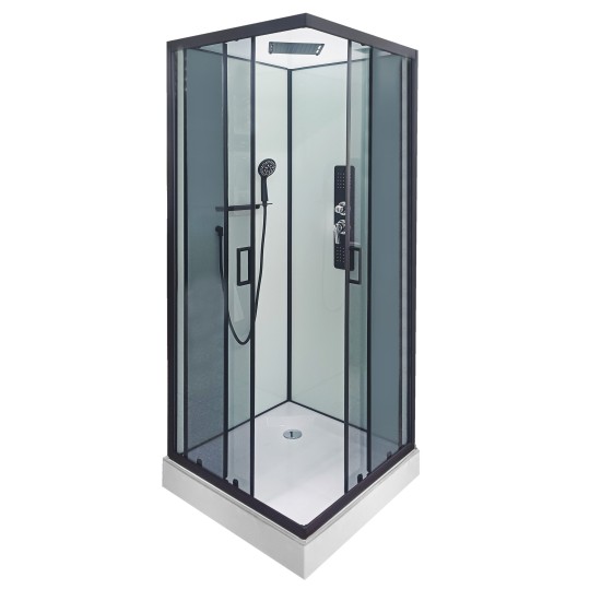 Shower cabin Verona R21 80x80 grey