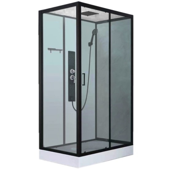 Shower cabin Verona R18 120x80 grey